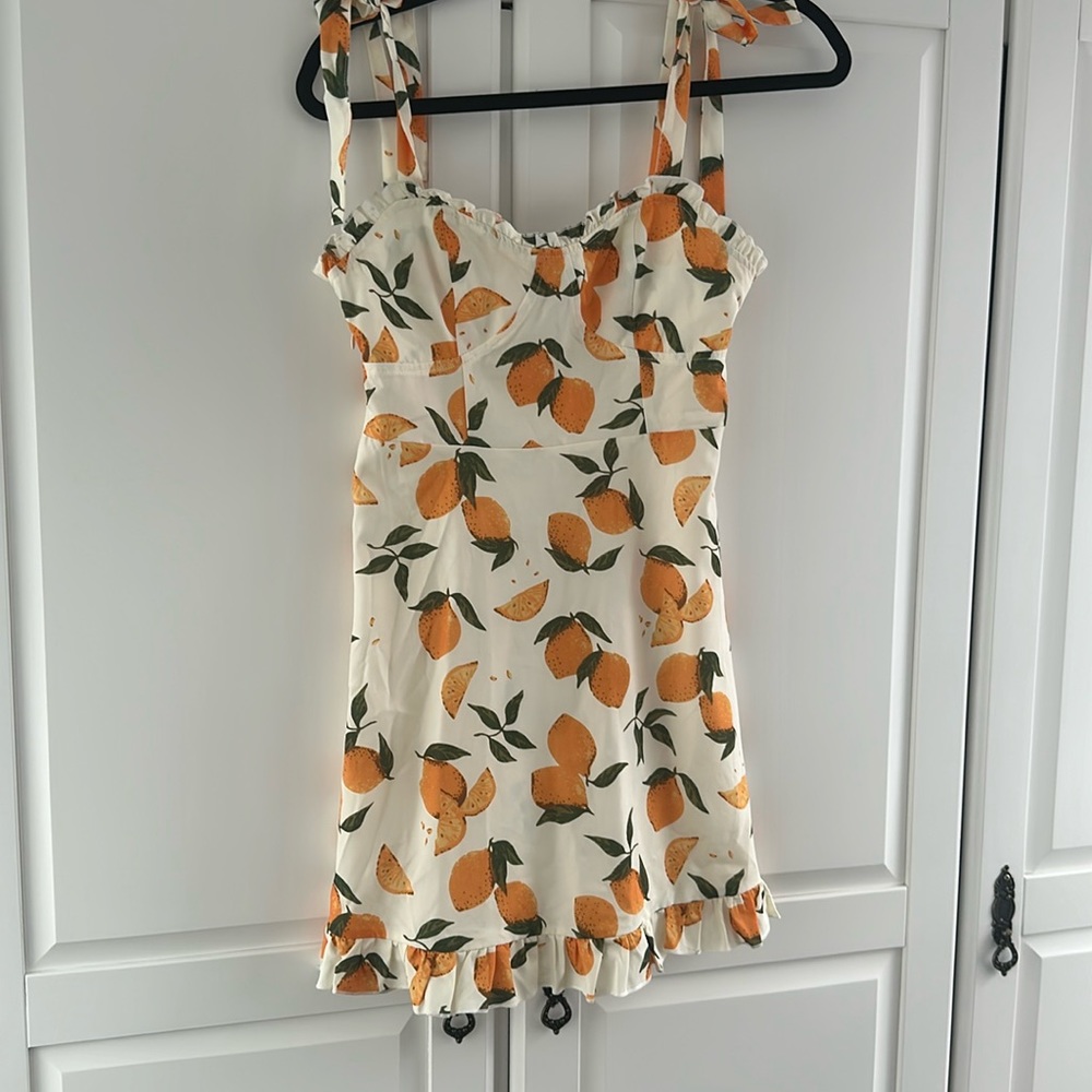 Cider Citrus Mini Dress